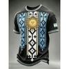 2026 Edition Argentine Fan Football Training T-Shirt - 3D Digital Printing - Comfortable and Breathable - Family Clothing