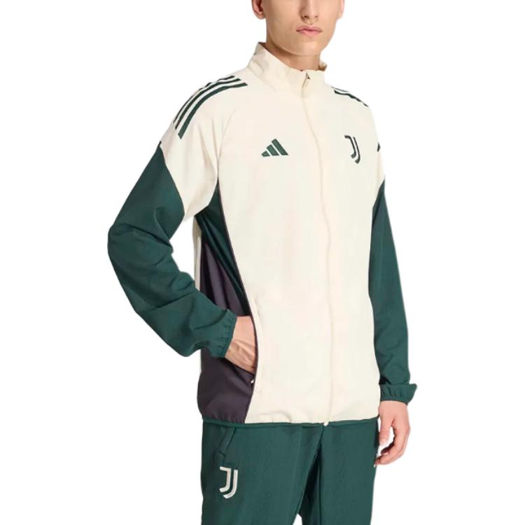 adidas Juventus Logo Reißverschluss Langarmjacke Herren Jacken JN7471