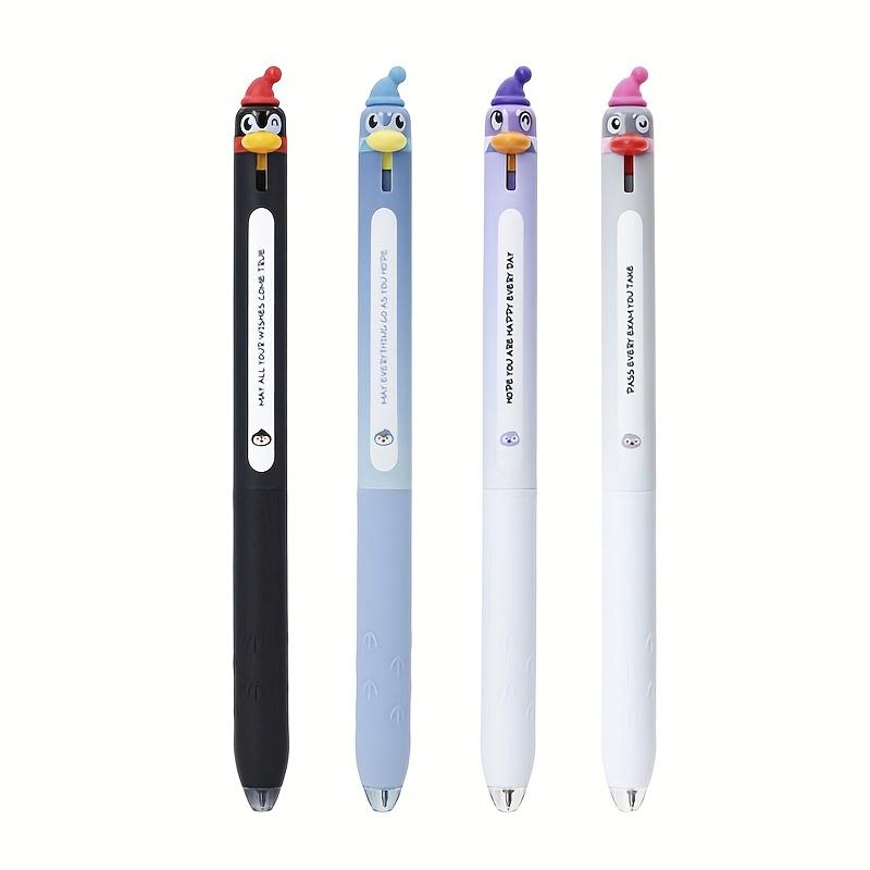 

2Pcs Penguin Style Gel Pen 0.5mm Quick Dry Black Pen Creative Animal Style Writing Pen Office Supplies Penguin 2PCS