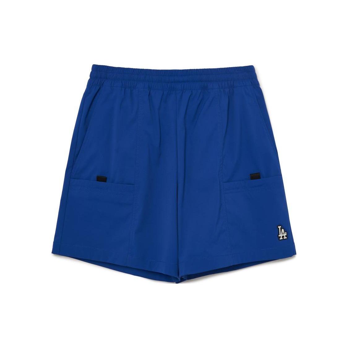 

New MLB Casual Shorts Unisex Peacock Blue 3ASMB0533-07CBS S
