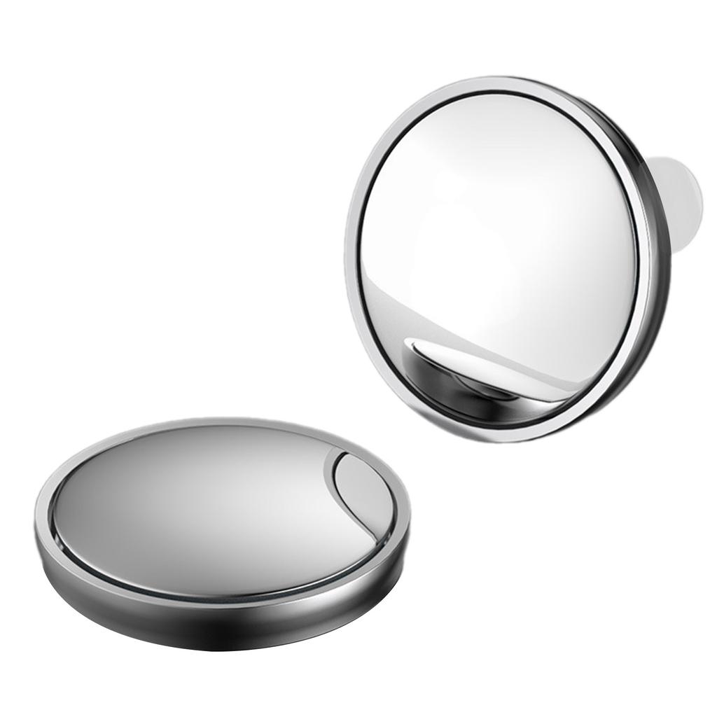 Car Blind Spot Convex Side Mirrors 360 Rotatable & Waterproof Rear View Blind Spot Mirrors Simple Installation 2pcs/set