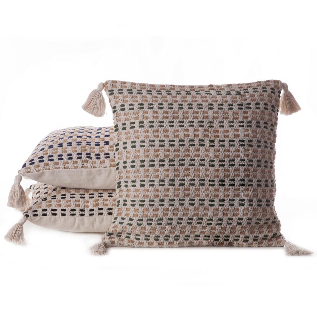 Boho Pillowcase 9B 45Cm X 45Cm Fringe