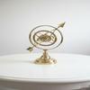 Brass Armillary Sphere Globe With Arrow  Nautical Maritime Astrolabe Desk Decor