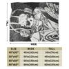 brook Ones Pieces Blanket Flannel Textile Decor Multifunction Lightweight Thin Throw Blankets for Sofa Travel Quilt