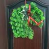 Weihnachtskranz Weihnachts-Girlanden Ornamente Bauernhaus Pferdekopf Grußanhänger Partyzubehör Neujahr Halloween-Zubehör
