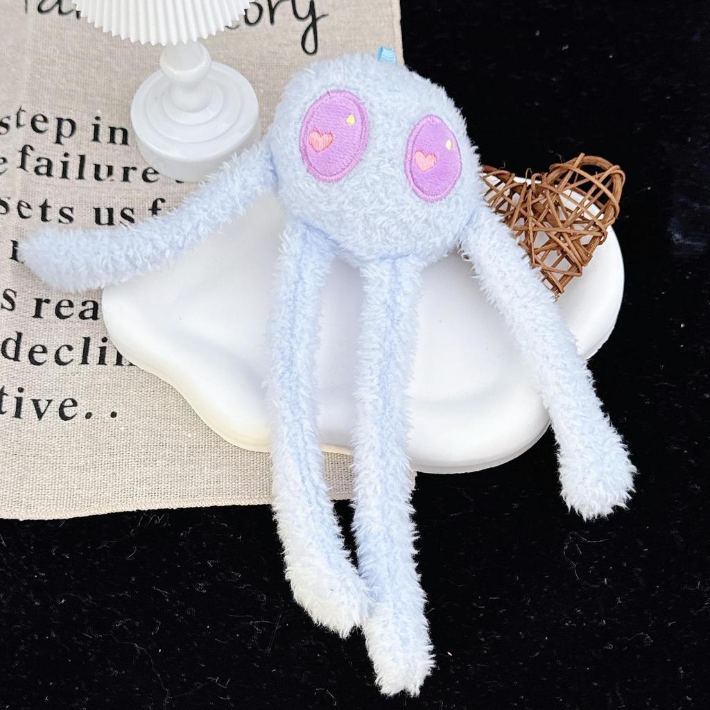 Portachiavi Peluche Bambola Mostro Occhi Grandi