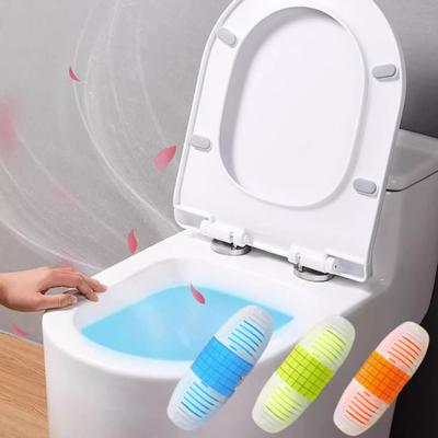 4Pcs Toilet Cleaner Suspension Design Relieve Smell Fragrance Watermelon Lime Truffle Grapefruit Scents Toilet Descaler
