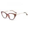 New Retro Cat-Eye Anti-Blue Light Myopia Glasses High Definition Ultra-Lightweight Eyewear Unisex Minus Diopter 0 To -4.0