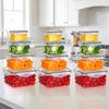 Food Containers With Lid And Seal 12 Pcs.