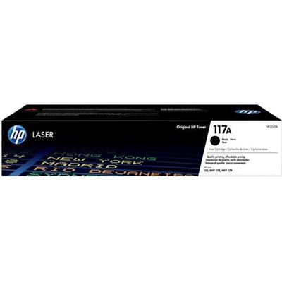 Cartucho de toner preto HP 117A W2070A para impressoras multifuncionais Laser 150 e Laser 178/179