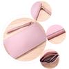 Women's Vintage Long Wallet PU Leather Zipper Soild Color Large Capacity Card Holder Clutch Purse Bag