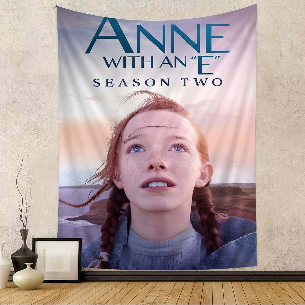 Anne With An E Anime Tapestry Art Printing Japanese Wall Tapestry Anime Wall Hanging Home Decor
