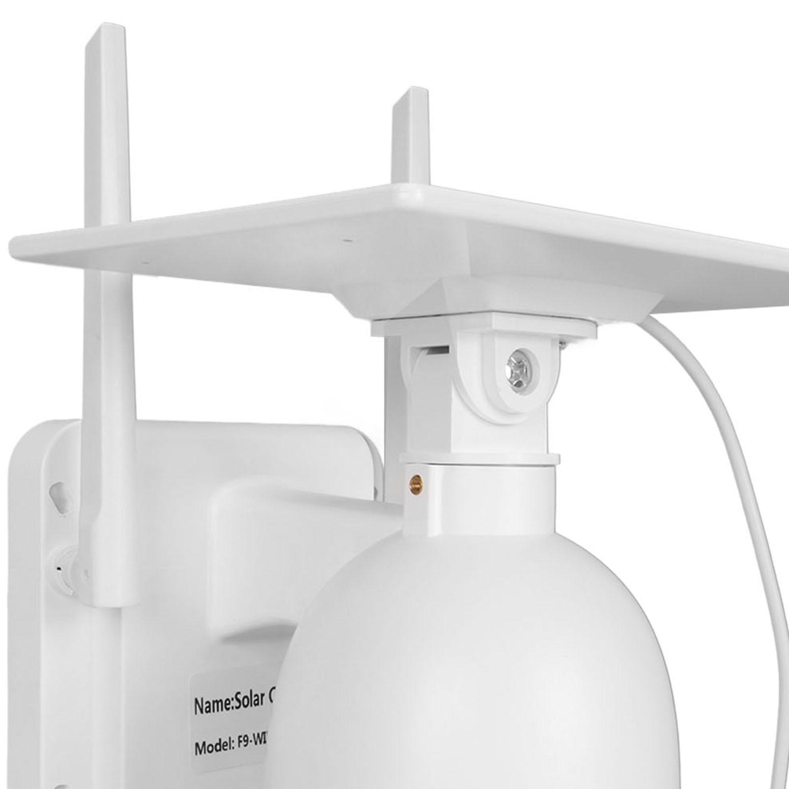 

Solar Security Camera 1080P 360 degrees PTZ 2.4G WiFi Color Night Vision PIR Motion Detection IP65