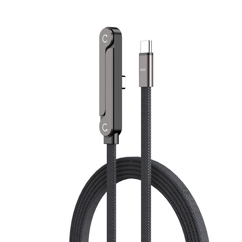 

240W Fast Charger Cable with Holder: Type-C Data Cable for Android, iPhone 17, Phones, Tablets Bare Cable