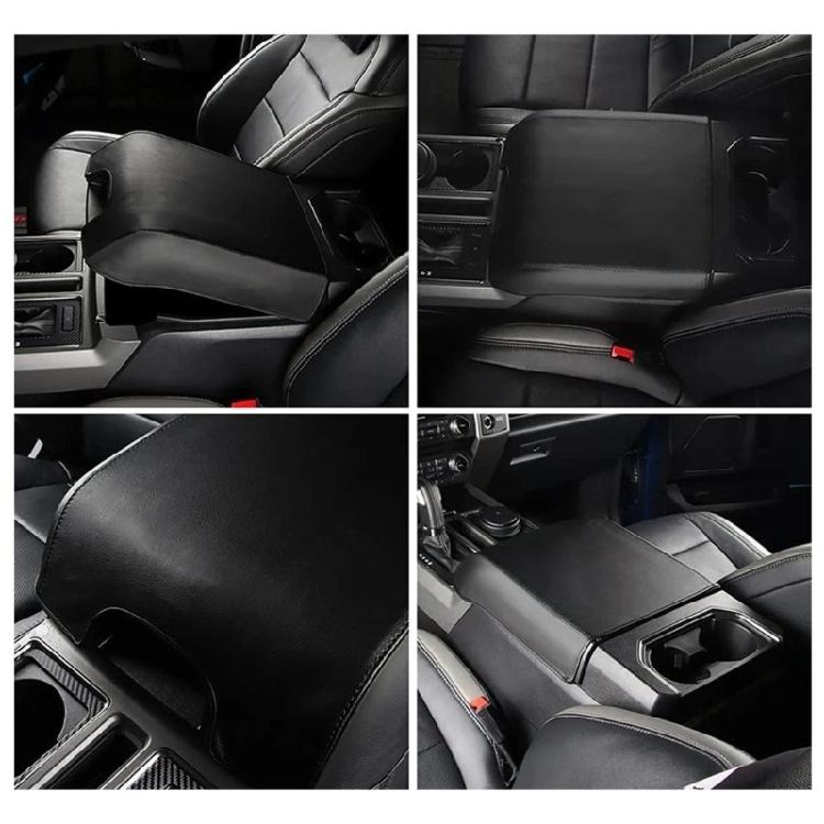 Comfortable And Stylish Center Console Armrest Protector Cover For F150 2015-2019 Central Storage Box Mat