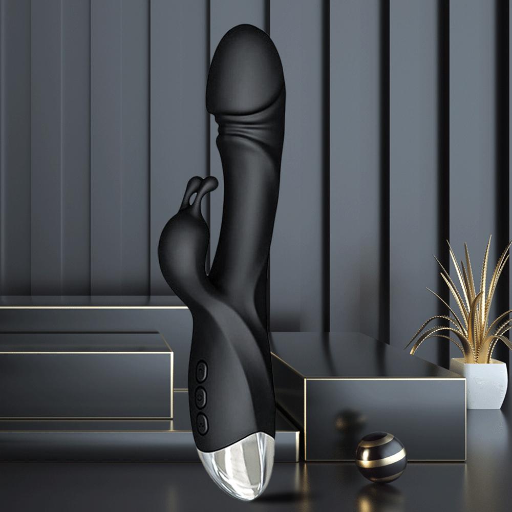 Rabbit Vibrator for Women G Spot Female Clitoris Stimulator Vagina Nipple Massage Dildo Silent Adults Sex Toy