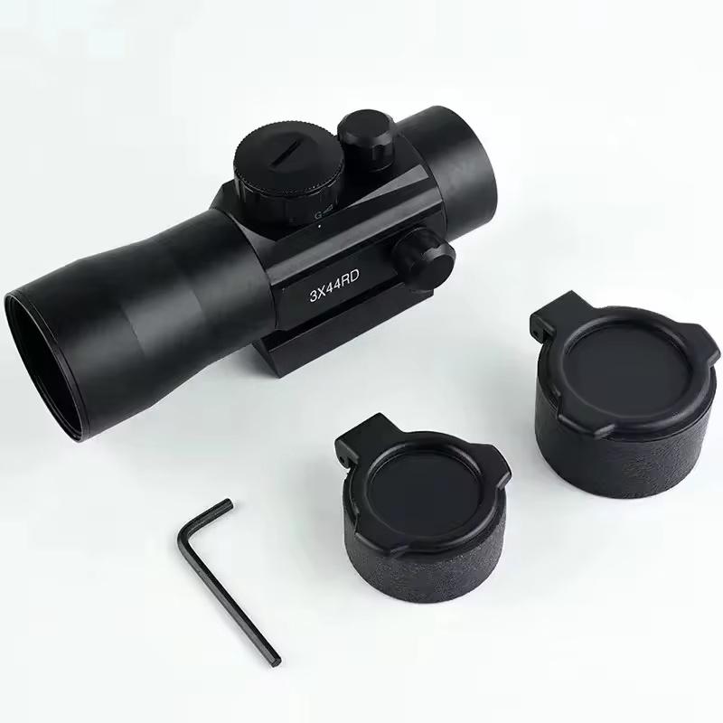 3X44 Aluminium Rot/Grün Punkt Jagdbrille für Präzisionsschießen im Freien
