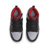 Air Jordan 1 Mid ALT PS Bred Shadow Kids Sneakers Black Fire-Red White DR9745-006