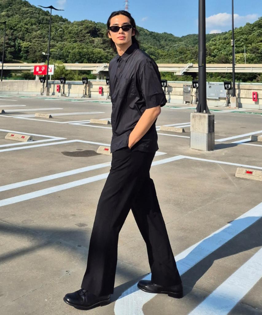 MINDBRIDGE Do Good_Wide Single-Pleat Coolmax Elastic Waist Slacks - 2 Colors
