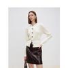 LANGZI Pure Wool French Style Knitted Cardigan