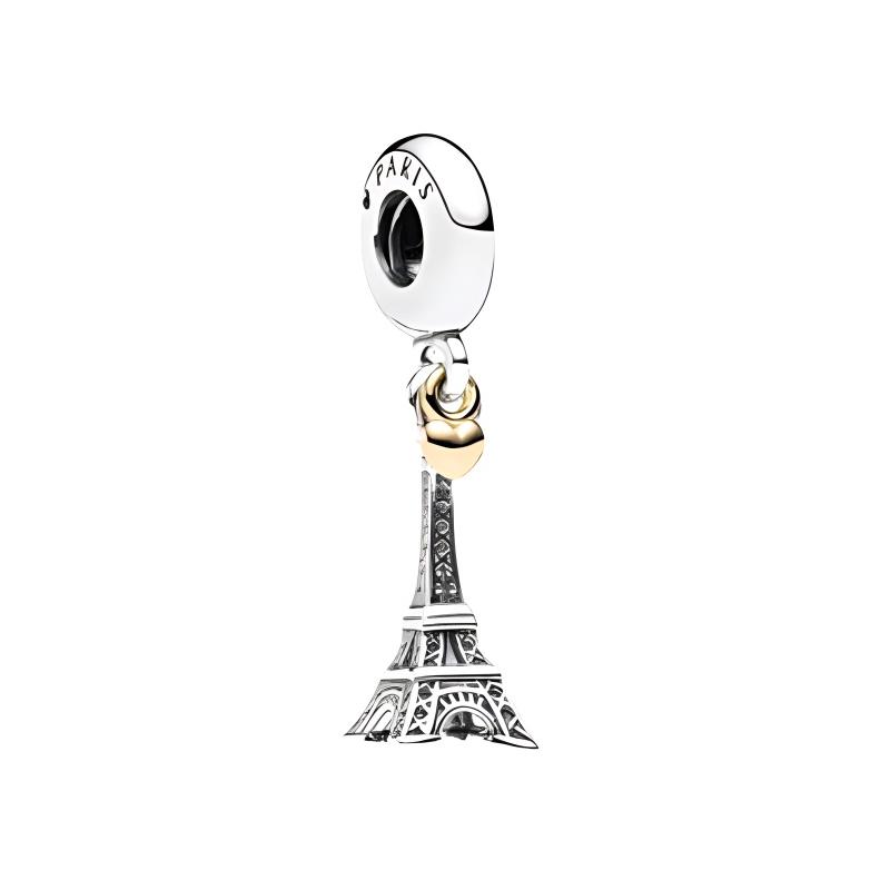 Pandora Eiffel Tower Style Metal Pendant Women s Silver 791302 серебряный