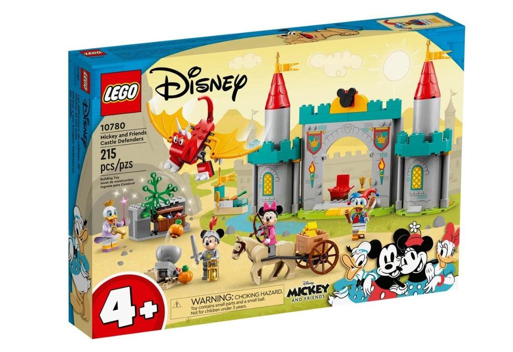 LEGO Mickey Friends Mickey White Operation 10780 Bloc de jucărie Cadou Jocuri de simulare Castelul Băieți Fete 4 ani și peste & & Prieteni