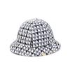 WHITE SANDS Fringe Tweed Bucket Hat Prince 3COLORS
