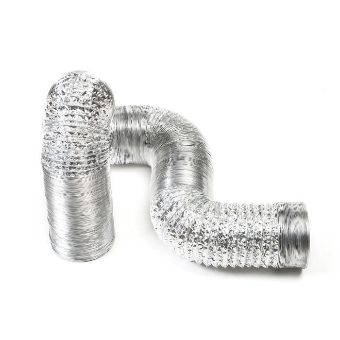 Tuyau De Conduit Flexible - STERR - ALD100 3 - 3 M - 100 Mm - Aluminium Stratifié Multicouche