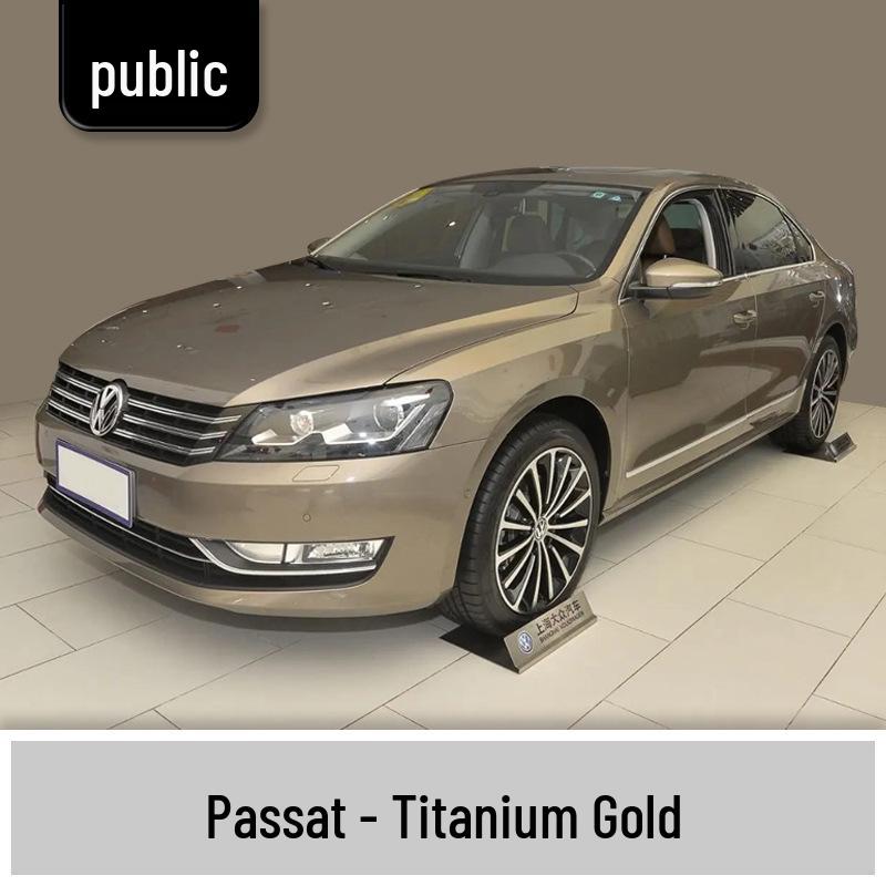 Volkswagen Passat Touch-Up Paint Pen - Weiran Colors: Gold Black, Champagne Gold, Glacier Blue, Sandalwood