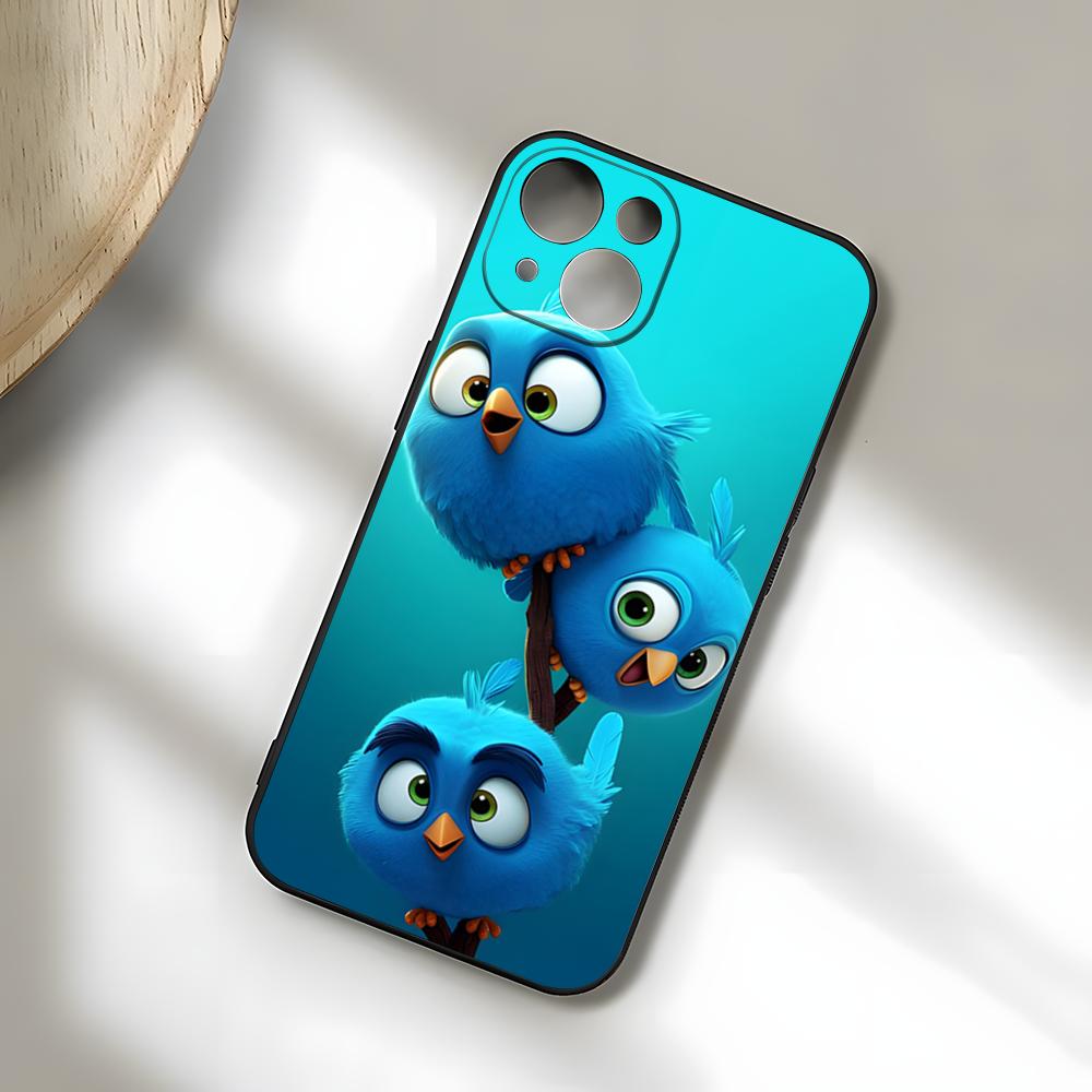 

Cute A-Angry B-Birds Phone Case For IPhone 17 Pro Max 15 Pro 16 14 Plus 12 13 Mini 11 Pro Shockproof Soft Cover iPhone16