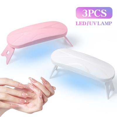 Nail Lamp Mini Portable UV LED Quick Drying Nail Lamp Foldable Nail Polish Dryer Lamp Manicure Tool Professional Equipme