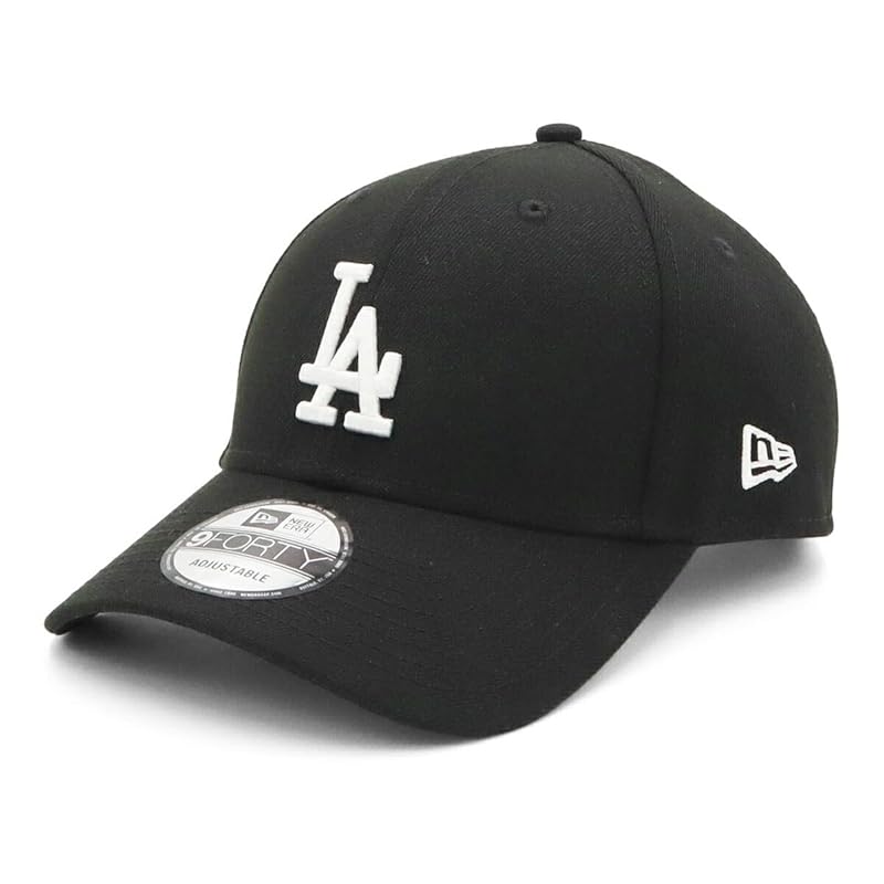 

[New Era] cap 9FORTY MLB LA black FREE 940VS WOVEN LABEL LOSDOD BLK 14388677 NER36C0007