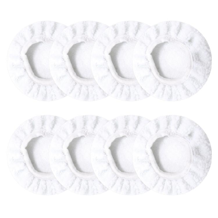 Packung mit 8 Universal-Dampmopp-Pads für Handstaubsauger Mikrofaser-Reinigungspad Mikrofaser-Ersatztücher
