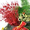 20/1PC Christmas Glitter Berry Stem Red Gold Artificial Berries Branches Fake Flower DIY Wreath Xmas Tree Crafts Party Decor