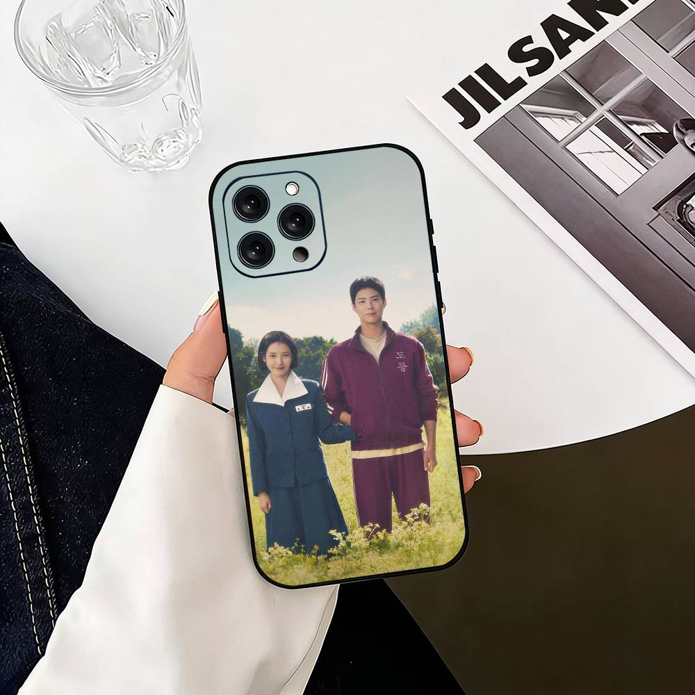 

When life gives you tangerines Korean Drama Phone Case For iPhone 17, 16,15,14,13,12,11 Plus,Pro Max, Others Soft Black Cover iPhone12PROMAX