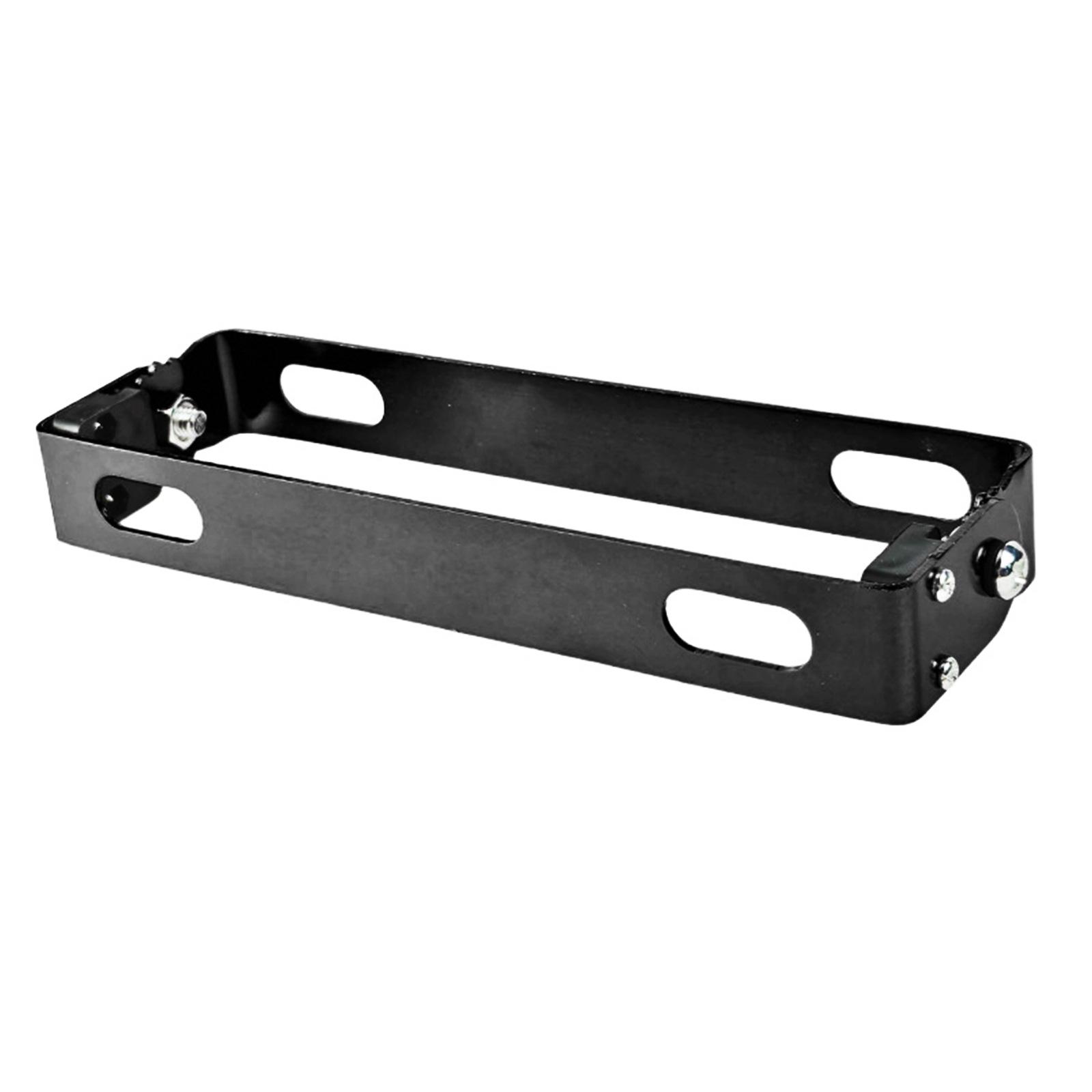 

Multiple Angles Aluminum License Plate Brackets Vehicle License Plate Mounting Anti Theft for Motorcycles & Scooters чорний