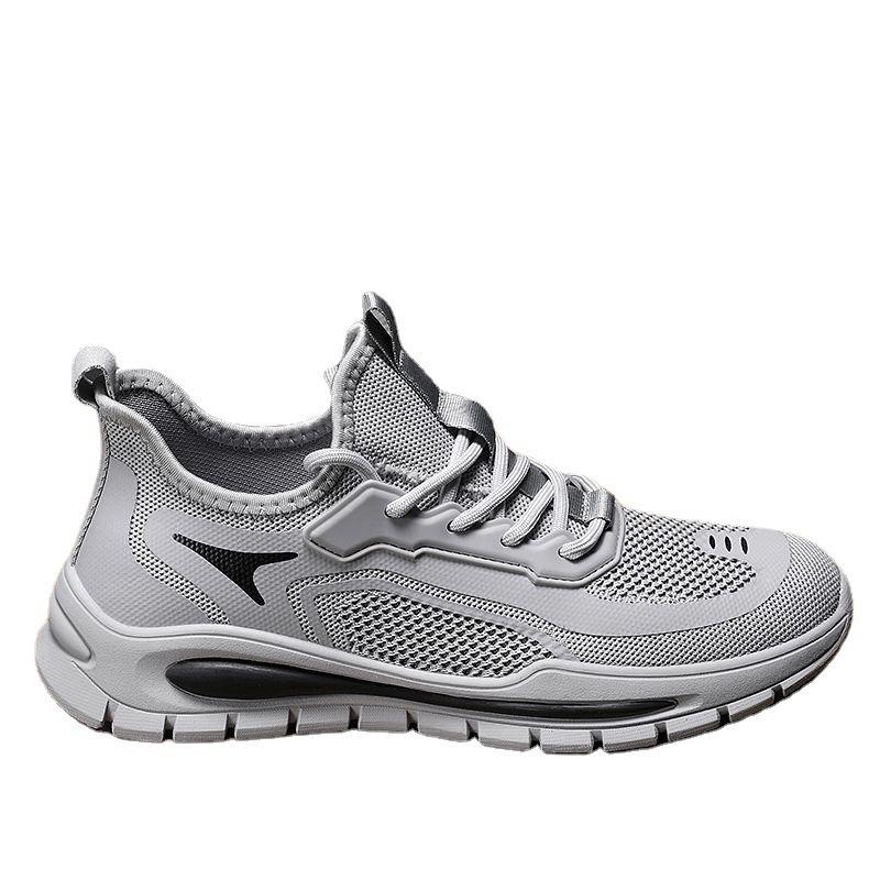 Men's Shoes New Versatile Summer Men's Work Leisure Mesh Breathable Sports Running Shoes