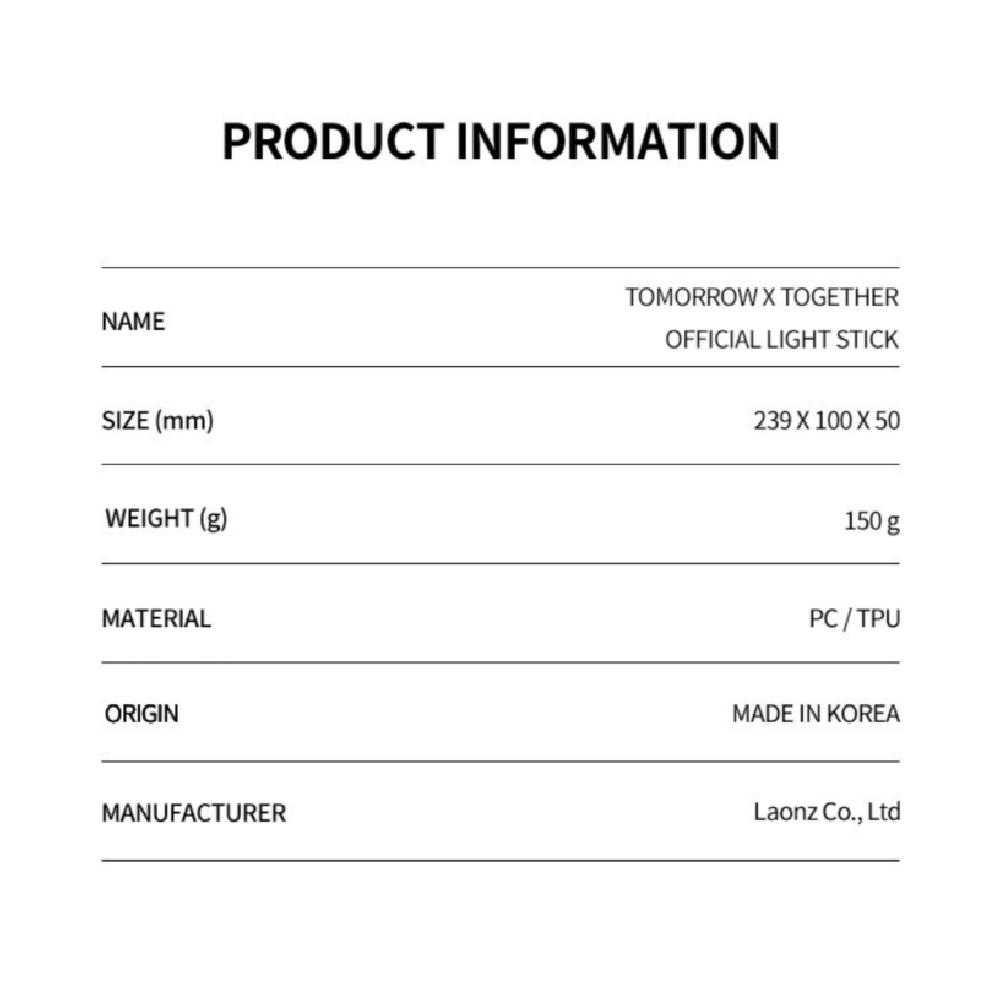 TXT Official Light Stick Fanlight For Concert Cheering