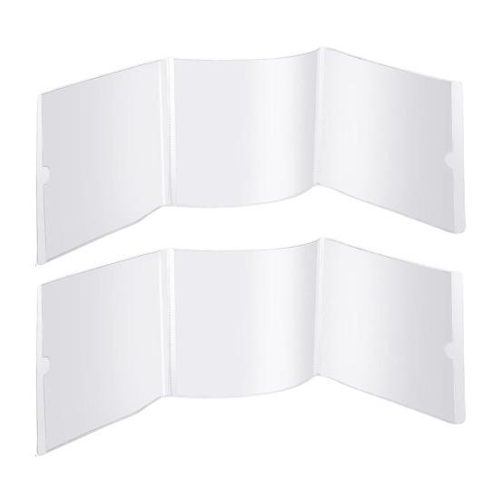 Mahjong Kortbeskytter Gjennomsiktig Mahjong Kortdeksel Sølesikker Krøllsikker Mahjong Scorekortholder Gave til Mahjong-elskere