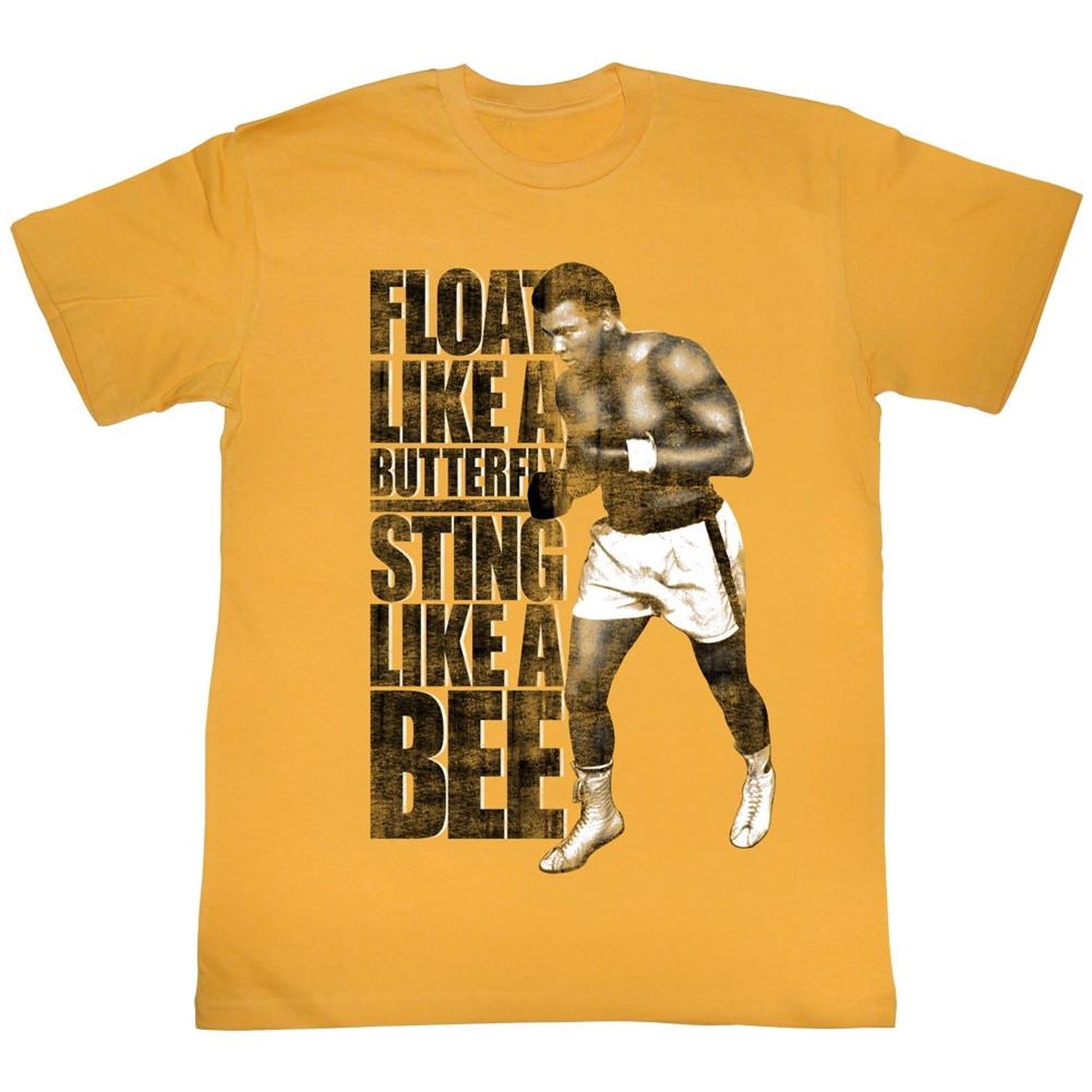 Muhammad Ali Like A Bee Ginger Adult T-Shirt 2XL
