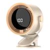 100-Speed Digital Display Desktop & Wall-Mount Rechargeable Fan for Home, Dorm, & Outdoor Use
