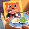 Bear Feeding Game For Children Early Childhood Education Baby Fine Motor Training Toys