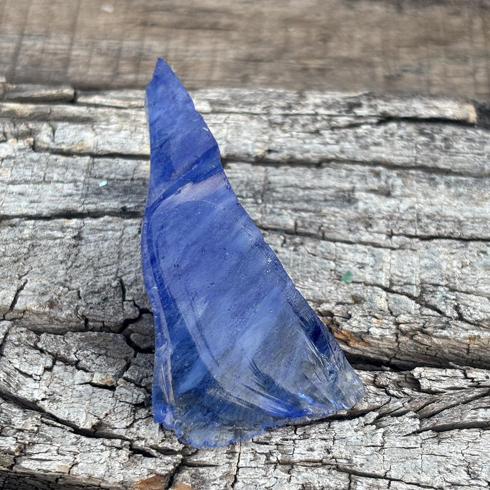 CERTIFIED Lab Grown Blue Sapphire Huge Rough 94.60 Ct Earth Mined Loose Gemstone