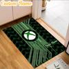 Custom Name Game box Neon Logo  Rug, Office Rug, Chair Rug, Carpet for Living Rooms, Doormat Game Rug Home Decor Christmas Gifts