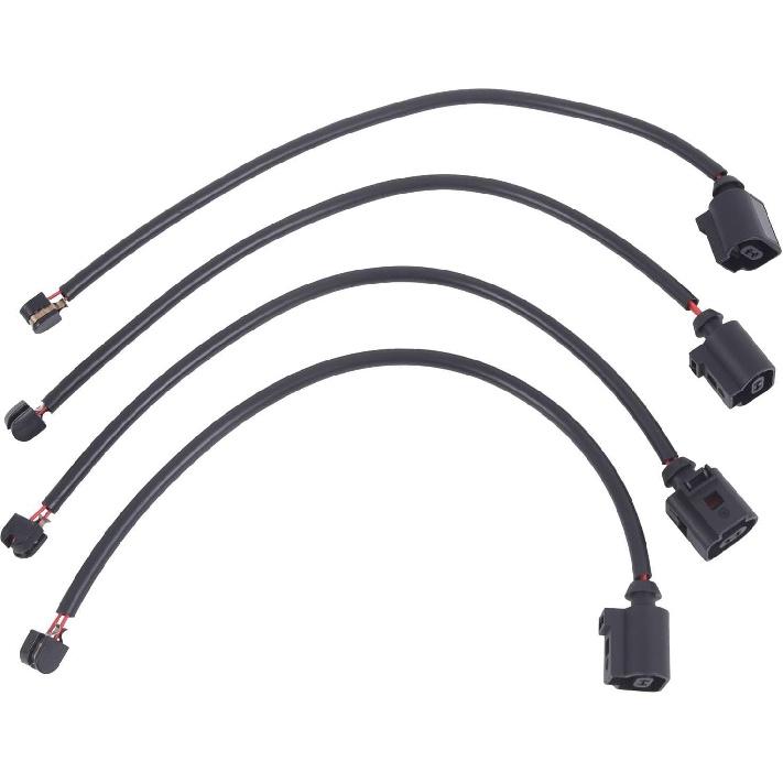 

Car Brake Pad Wear Sensor 4Pcs Front LH + RH 7P0907637,7P0-907-637-C,958-612-365-50,1813561,SW0311