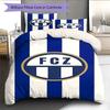 FC Luzern  Pattern Bedding Quilt Set Quilt Cover Pillowcase Home Decoration Birthday Gift (1 * duvet cover + 2 * pillowcase, without core)