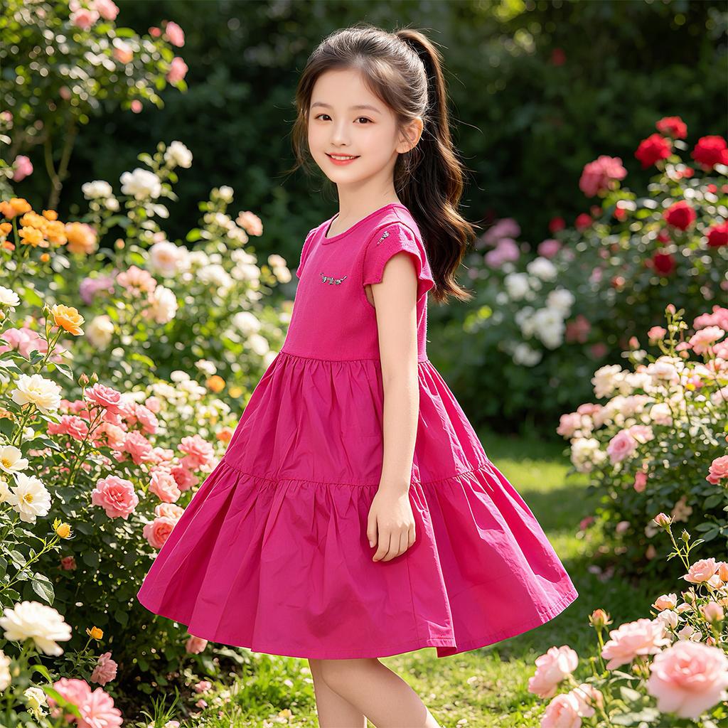 Girls' Stylish Princess Dress