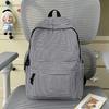 Student Schoolbag Large Capacity Check Backpack