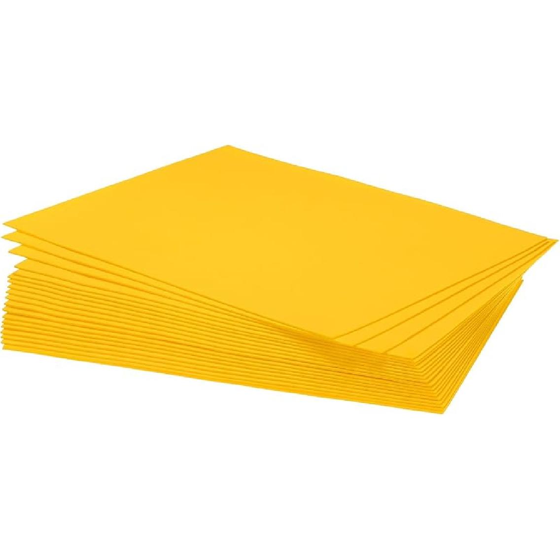 

MECCANIXITY Листы из пеноматериала ЭВА Ярко-синий 10,8 дюйма x 8,5 дюйма Толщина 1,7 мм Листы из пеноматериала ЭВА для костюмов, проектов в области искусства и ремесел Упаковка из 20 штук жёлтый