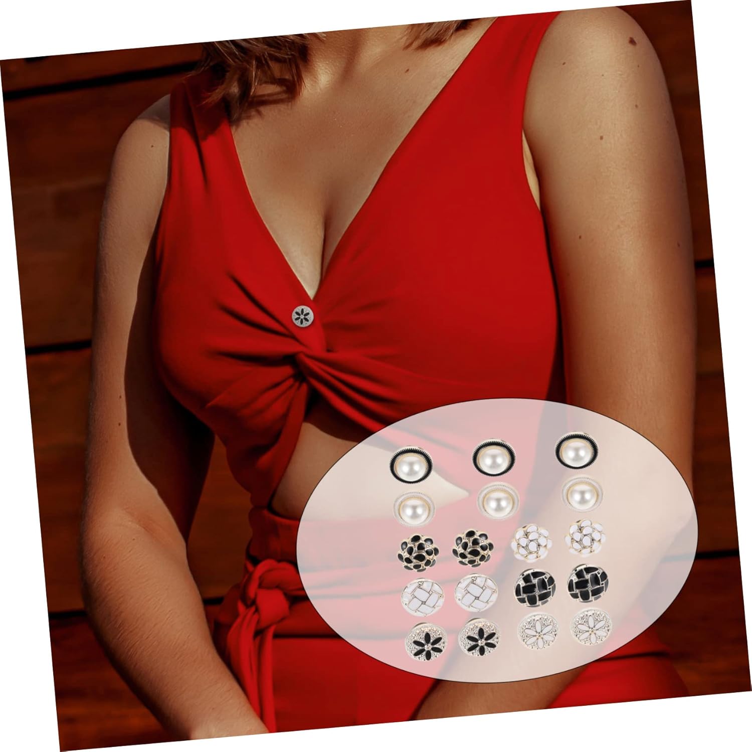 EXCEART 20 шт. Швейная пуговица-застежка от нежелательного exposure, Женская воротниковая булавка-лацкан, Отделка стразами, Пуговица-заглушка, Булавка-брошь с жемчугом, Кардиган, Безопасная булавка, Железо,